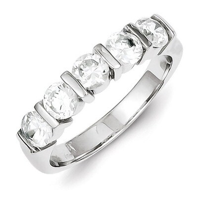 Ring Sterling Silver Diamond QR1299, MPN: QR1299, 883957180281