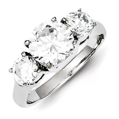 Ring Sterling Silver Diamond QR1317, MPN: QR1317, 883957180496