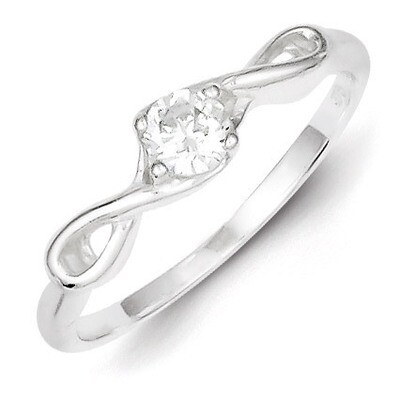 Ring Sterling Silver Diamond QR2415, MPN: QR2415, 883957249032