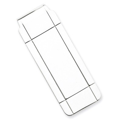 Money Clip Sterling Silver QQ39, MPN: QQ39, 883957562810