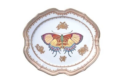 Mottahedeh Small Butterfly Platter S2991, MPN: S2991,