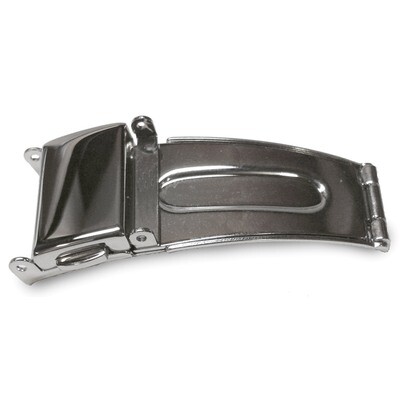 12mm Stainless Steel Double Press Tri-Fold Deployment Clasp 12 Inch FTL149W-12, MPN: FTL149W-12,