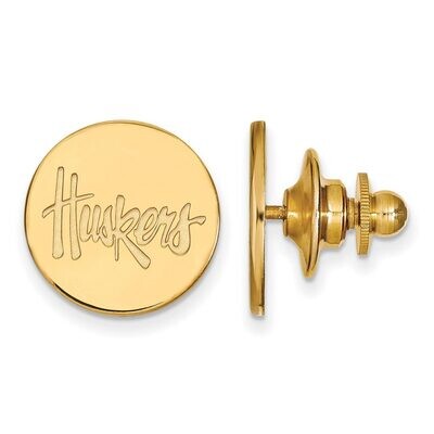 University of Nebraska Lapel Pin 14k Yellow Gold 4Y064UNE, MPN: 4Y064UNE, 886774886626