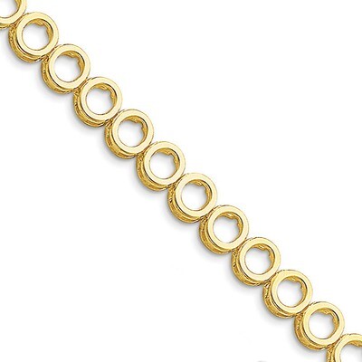 Add-a-Diamond Tennis Bracelet 14k Gold X855, MPN: X855, 191101373978