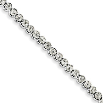 Diamond Bracelet 14k White Gold Y10841A, MPN: Y10841A, 883957453514