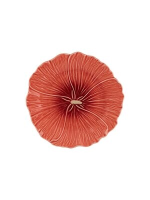 Bordallo Pinheiro Pinheiro Maria Flor Fruit Plate Hollyhock Decorated 65021856, MPN: 65021856, 5600…