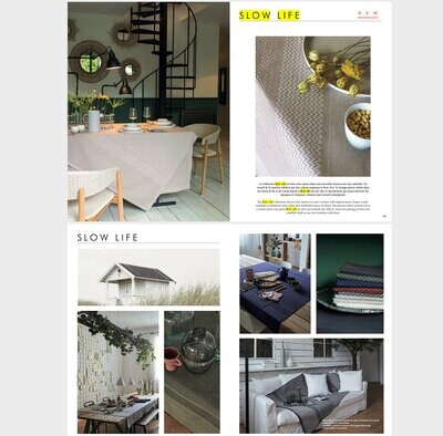 Le Jacquard Francais Slow Life Metal Tablecloth 59 x 86 Inch 26118, MPN: 26118, 3660269261184