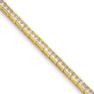 Diamond tennis bracelet 14k Gold X2221AA, MPN: X2221AA, 883957195919