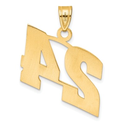 Block Number 24 Pendant 14k Gold Polished BN24, MPN: BN24, 196904079386