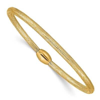 Stretch Mesh Bracelet 14k Gold SF2746, MPN: SF2746, 191101982583