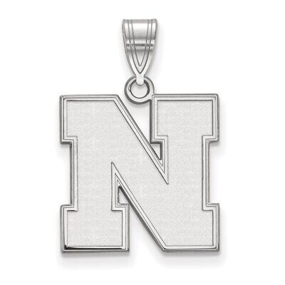 University of Nebraska Medium Pendant Sterling Silver SS067UNE, MPN: SS067UNE, 886774713311