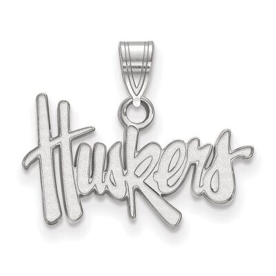 University of Nebraska Small Pendant Sterling Silver SS002UNE, MPN: SS002UNE, 886774713045