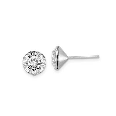 Swarovski Crystal Post Earrings Sterling Silver Rhodium-plated QE14433, MPN: QE14433, 886774114019