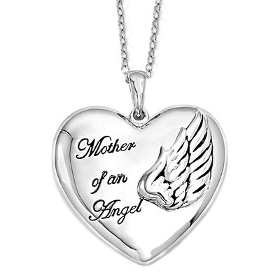 Mother of an Angel 18 Inch Necklace Sterling Silver QSX570, MPN: QSX570, 886774254302