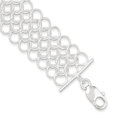 7.5 Inch Bracelet Sterling Silver QG2295-7.5, MPN: QG2295-7.5, 191101294907