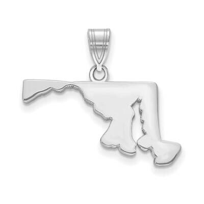 Md State Pendant Bail Only 14k White Gold XNA707W-MD, MPN: XNA707W-MD, 886774753522