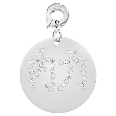 Nikki Lissoni Inner Strength Charm Silver-Plated 25mm D1040SL, MPN: D1040SL, 8718819232322