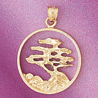 Dazzlers Jewelry Tree Pendant Necklace Charm Bracelet in Yellow, White or Rose Gold 6835, MPN: DZ-6…