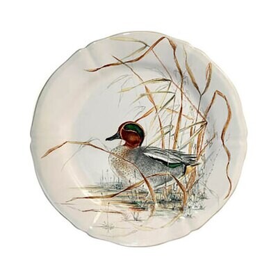 Gien Sologne Dessert Plate Duck 1631ADE626, MPN: 1631ADE626, 840769045122