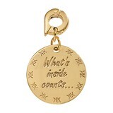 Nikki Lissoni Whats Inside Counts Charm Gold-Plated 20mm D1058GM, MPN: D1058GM, 8718819232209