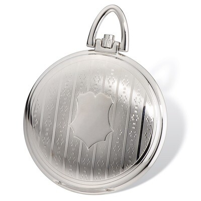 Charles Hubert White Dial Pocket Watch with Shield XWA4912, MPN: XWA4912, 848870006971
