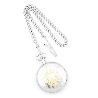 Charles Hubert Two-tone White Dial Pocket Watch XWA1915, MPN: XWA1915, 811233011141