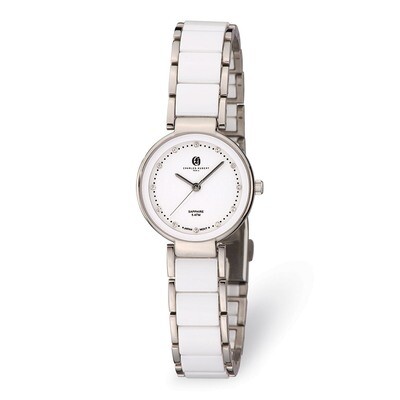 Charles Hubert Titanium White Dial Ladies Watch XWA5508, MPN: XWA5508, 848870007411