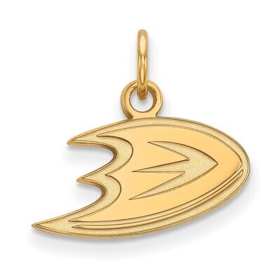 Anaheim Ducks x-Small Pendant 14k Yellow Gold 4Y001MDU, MPN: 4Y001MDU, 886774856186