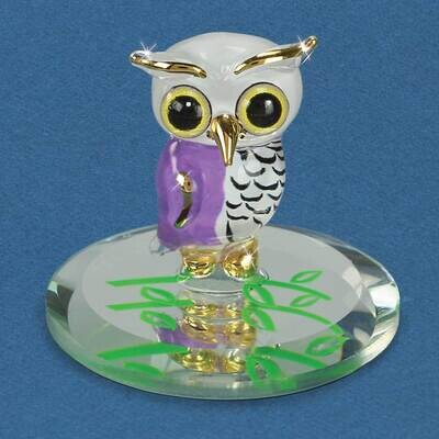 Snowy Owl Glass Figurine GM21669, MPN: GM21669, 708873040870