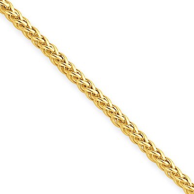 Wheat Chain 24 Inch 14k Gold BC127-24, MPN: BC127-24, 886774403625