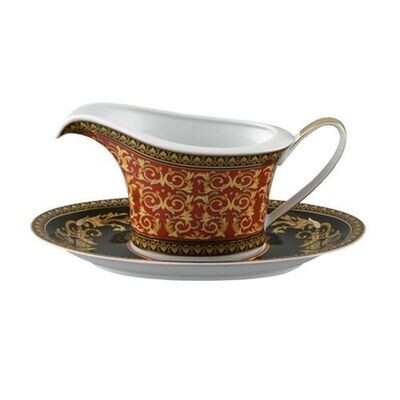 Versace Medusa Red Sauce Boat 18 ounce, MPN: 19300-409605-11622, 790955093263