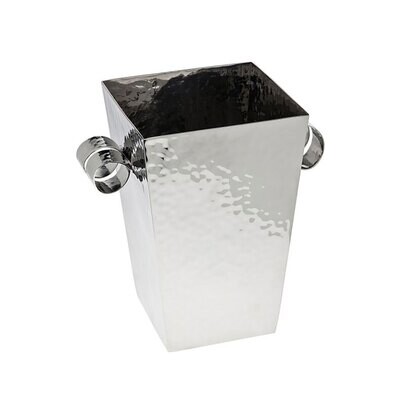 Ricci Hammered Ice Bucket 18/10 Stainless Steel 9504