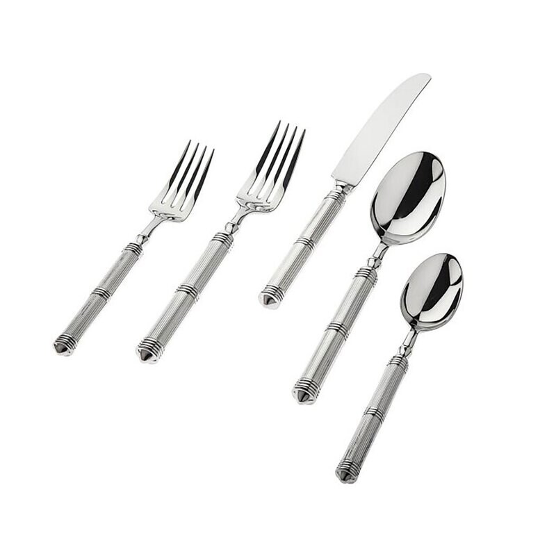 Ricci Castello 5 Piece Place Setting 18/10 Stainless Steel 6350