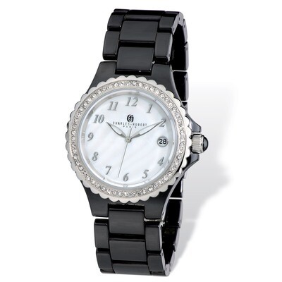 Charles Hubert Black Ceramic 38mm Watch Ladies XWA4815, MPN: XWA4815, 848870007152