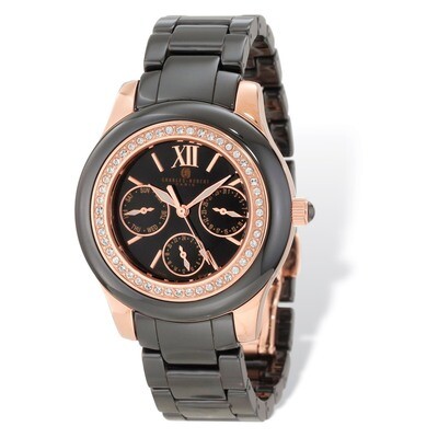 Charles Hubert Black Ceramic Multifunction 40mm Watch Ladies XWA4816, MPN: XWA4816, 848870000030