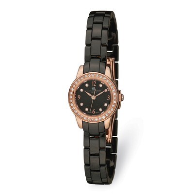 Charles Hubert with Ceramic Band Black Dial Ladies Watch Stainless Steel XWA5505, MPN: XWA5505, 848…