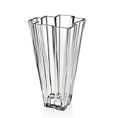 Ricci City Vase 10&quot; 24% Lead Crystal 48044, MPN: 48044,