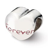 Forever Heart Bead - Sterling Silver QRS1918, MPN: QRS1918, 883957311142