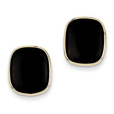 Black Onyx Earrings 14k Gold XB26, MPN: XB26, 886774123592