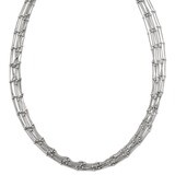 Leslie&#39;s Seven Strand Beaded Necklace - Sterling Silver HB-QLF141-18, MPN: QLF141-18, 883957027807