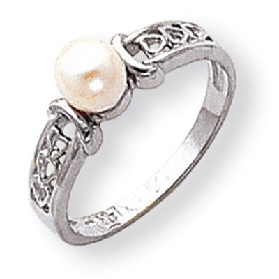 Cultured Pearl Diamond Cultured Pearl ring 14k White Gold Y1848PL, MPN: Y1848PL, 883957985343