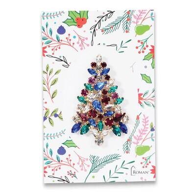 Multi Crystal Tree Pin GM23651, MPN: GM23651, 89945707892