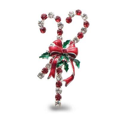 Crystal Candy Canes Story Pin GM19047, MPN: GM19047, 89945491548