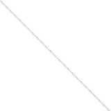 18 Inch 1.5mm Fancy Beaded Necklace Sterling Silver QK30-18, MPN: QK30-18, 883957080710