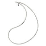 20 Inch Lobster Clasp Bead Necklace - Sterling Silver QRS984-20, MPN: QRS984-20, 883957311524