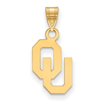University of Oklahoma Small Pendant 10k Yellow Gold 1Y002UOK, MPN: 1Y002UOK, 886774798561