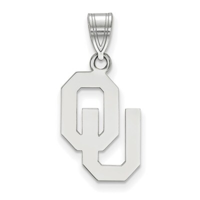 University of Oklahoma Medium Pendant 10k White Gold 1W003UOK, MPN: 1W003UOK, 886774771229