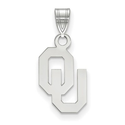 University of Oklahoma Small Pendant 14k White Gold 4W002UOK, MPN: 4W002UOK, 886774828008