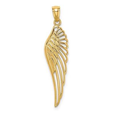 Angel Wing Pendant 14k Gold C4572, MPN: C4572, 886774094342