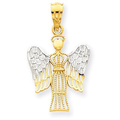 Angel Pendant 14k Gold REL160, MPN: REL160, 883957369013